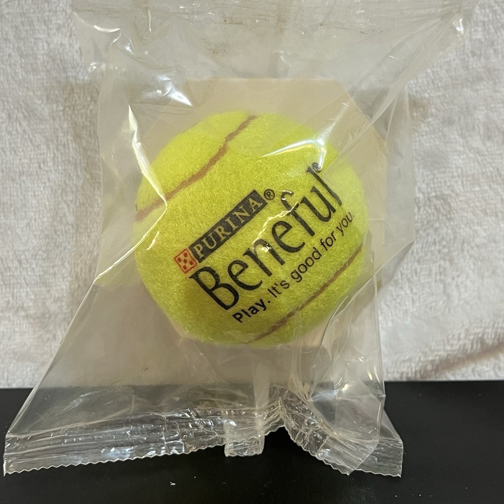 KONG Air Dog SqueakAir Purina BENEFUL Tennis Ball Dogs SQUEAKER Toy New Sealed